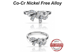 Кликер Steel and Silver кристальный бант Кликер Steel and Silver кристальный бант
