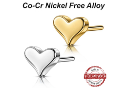 Вставка Steel and Silver зеркальное сердце Вставка Steel and Silver зеркальное сердце